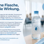 Gut vorbereitet zum Arzttermin: Bitte an Wasser denken